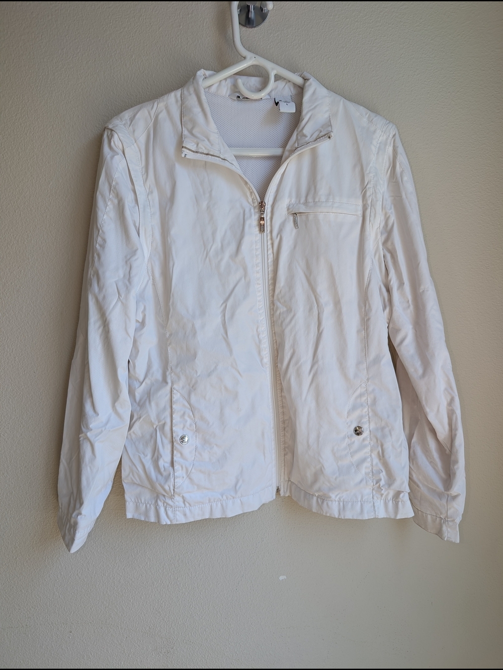IZOD XFG White Convertible Golf Jacket Women's Size L
